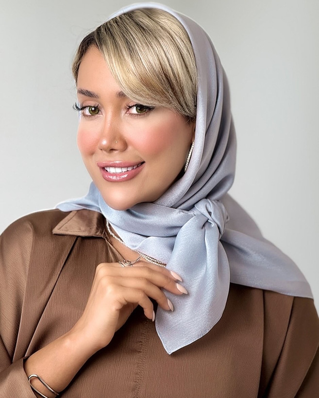 روسری متالیک مجلسی کد ۷۰۶