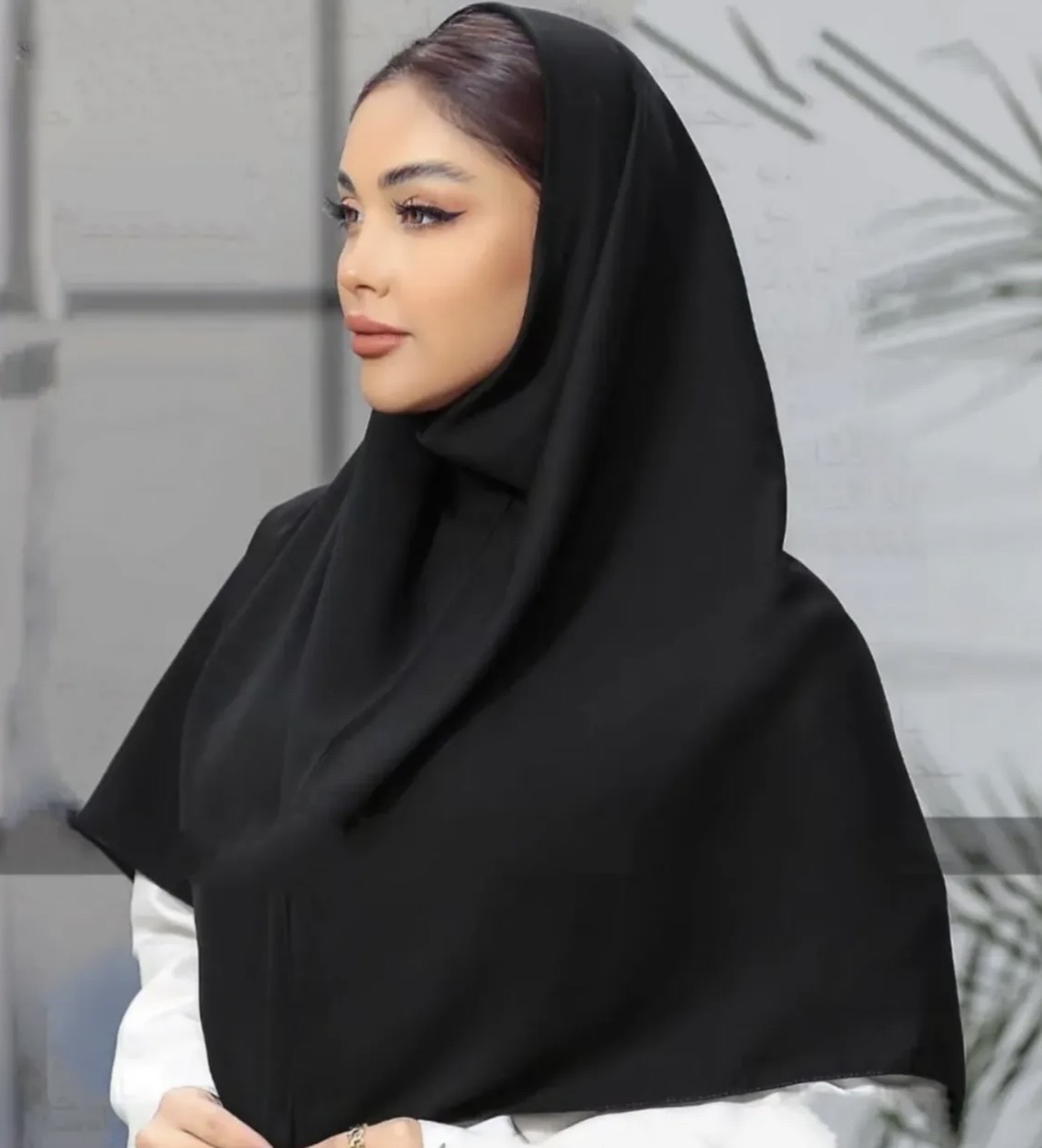 مقنعه کرپ درجه یک کد 179