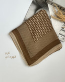 روسری سوپر نخ ترک قواره ۹۰ کد ۱۲۸۰