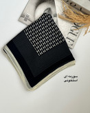 روسری سوپر نخ ترک قواره ۹۰ کد ۱۲۸۰