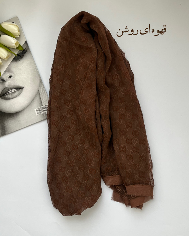 شال تور طرح گوچی لب ریش وارداتی کد ۱۳۵۰