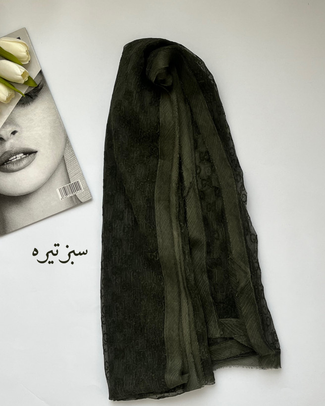 شال تور طرح گوچی لب ریش وارداتی کد ۱۳۵۰