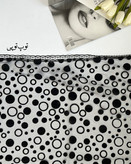 مینی اسکارف گیپورطرحدار کد ۱۳۷۰
