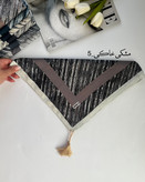 روسری نخی منگوله دار قواره ۱۳۰ کد 2049