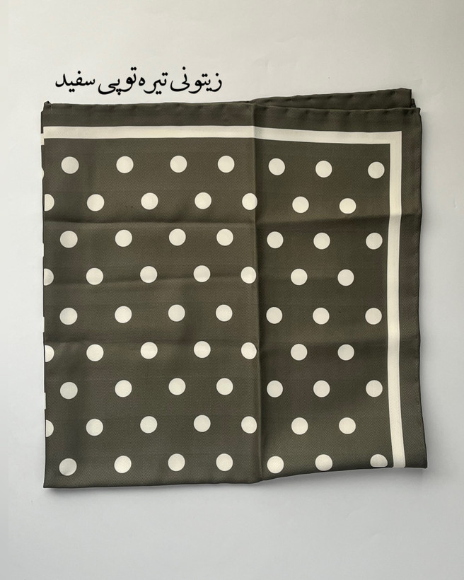 مینی اسکارف نخی توپ توپی کد 230