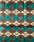 مینی اسکارف نخی لوزی کد ۲۴۰