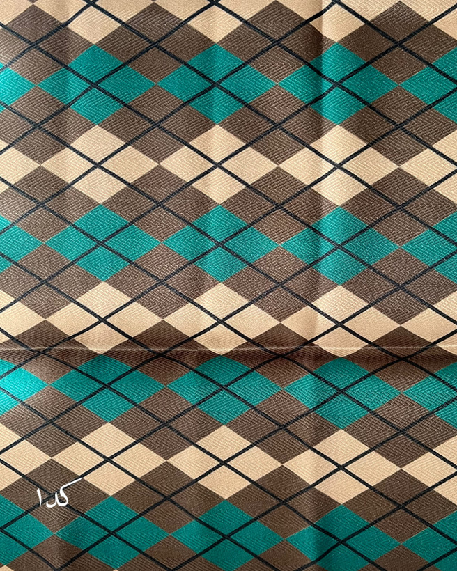 مینی اسکارف نخی لوزی کد ۲۴۰