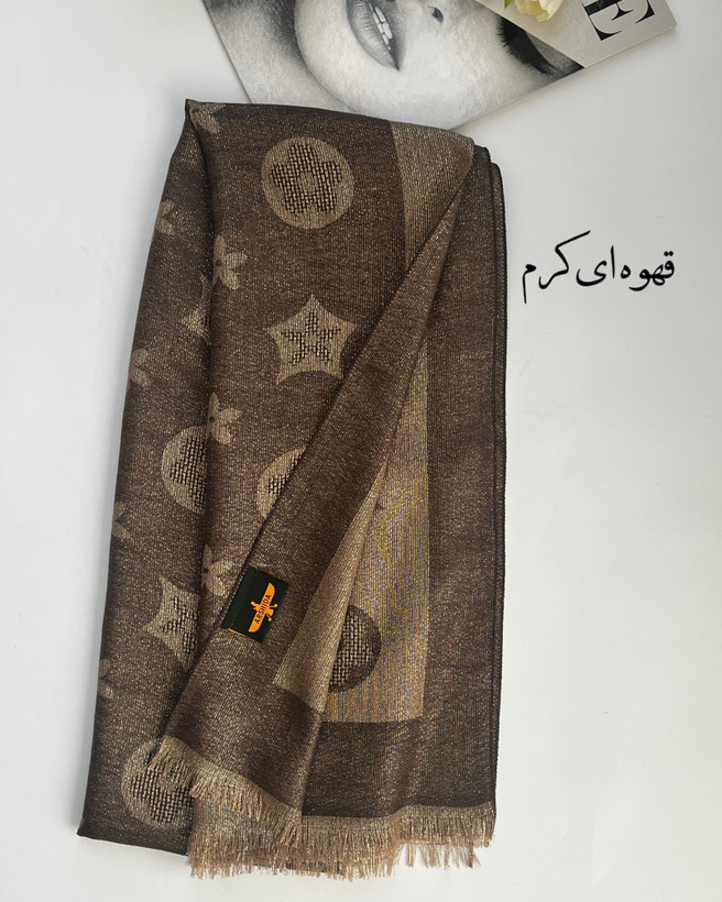 شال مجلسی شاین دار دورو کد ۴۰۹۷