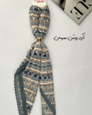 دستمال گردن چندکاره میکس سورمه ای کد ۱۵۲۰