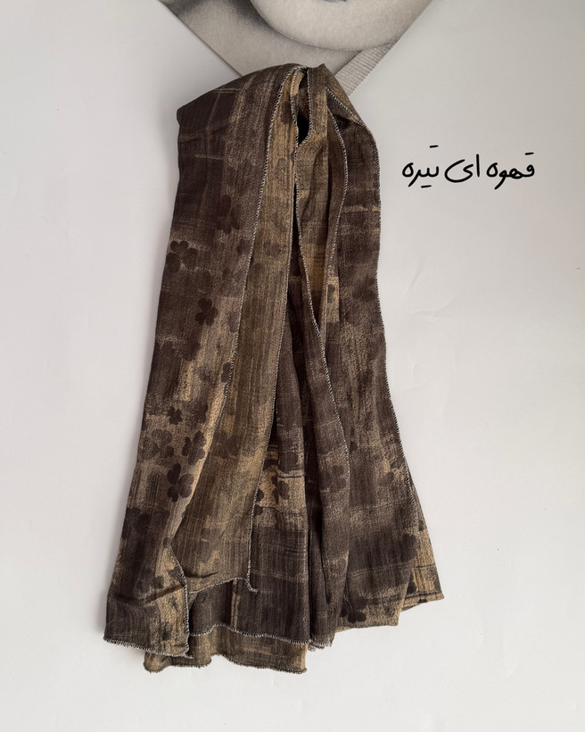 شال نخی گلدار کد ۱۹۴۰